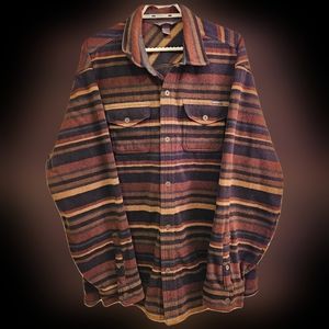 Eddie Bauer XL Microfleece  Chutes Button Up